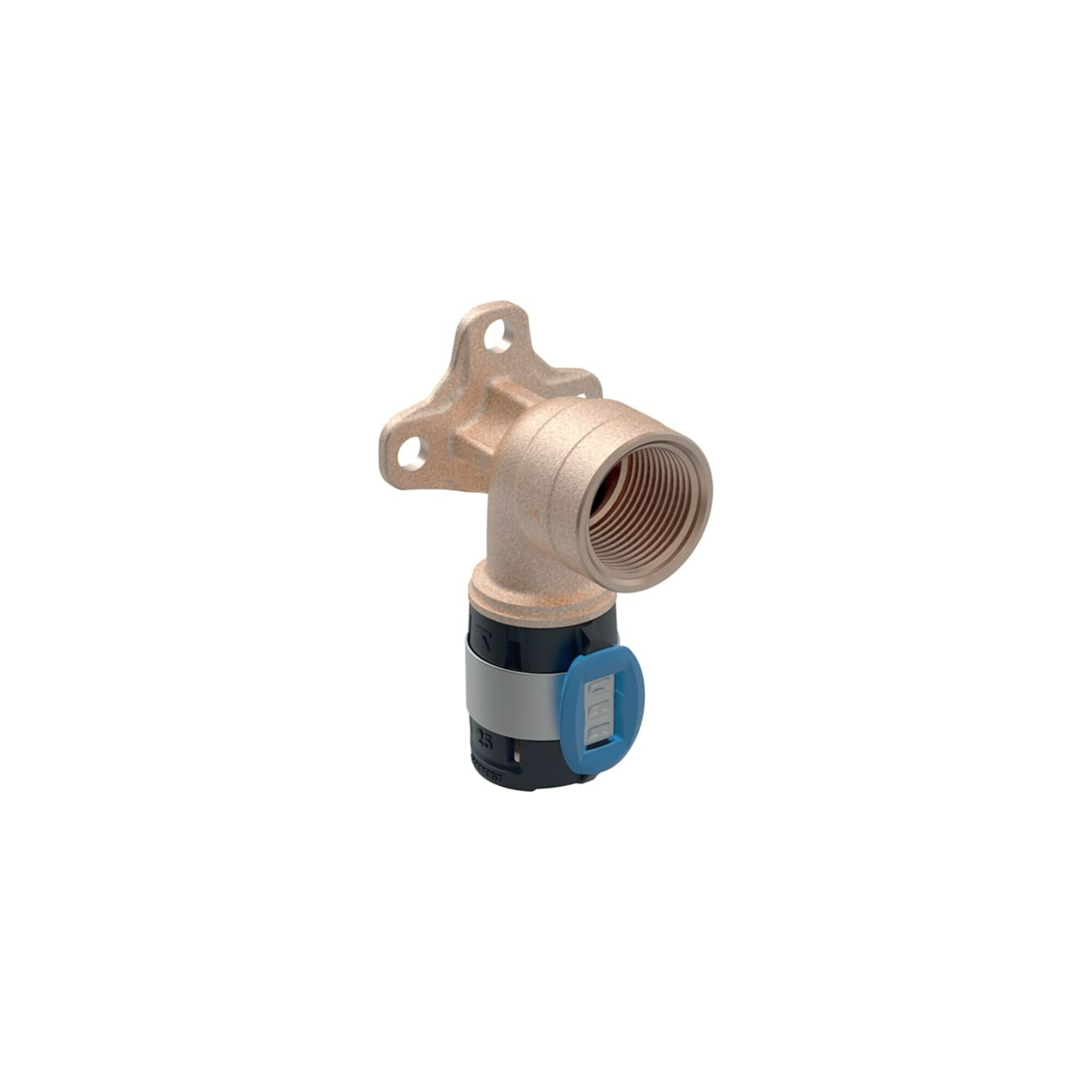 Geberit Anschlusswinkel FlowFit d= 20mmxRp 1/2x78mm, 90Grad