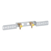 Geberit Anschlusswinkel Mepla d 20xRp 1/2x52mm, 90G, 2-f., mont, RG