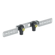 Geberit Anschlusswinkel RMF 1/2xRp 1/2, 597mm, 90Grad, 2-fach