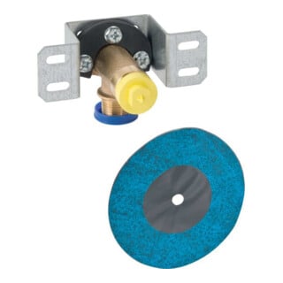 Geberit Anschlusswinkel Rp 1/2xMF 1/2, 90G, 1, mont, 57mm, kz.