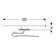 Geberit Applique pour armoire miroir, chrome-5