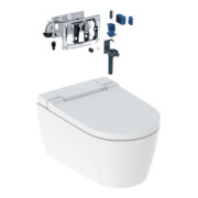 Geberit AquaClean Sela WC complet avec WC mural, blanc KeraTect