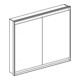 Geberit Armoire à miroir One 105x90x15cm, avec pb, avec ComfortL, 2 portes-4