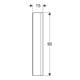 Geberit Armoire à miroir One 60x90x15 cm, 1 porte, à droite, blanc, avec éclairage LED-4