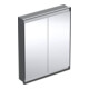 Geberit Armoire à miroir One 75x90x15 cm, s m/Al pb, m ComL, 2 portes-1