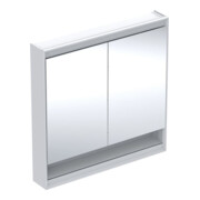 Geberit Armoire à miroir One 90x90x15 cm, avec éclairage LED, 2 portes