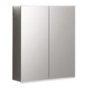 Geberit Armoire à miroir Option Plus 75x70x17,2 cm, avec éclairage, 2 portes-1