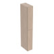 Geberit Armoire haute 2 tiroirs, largeur 24 cm, chêne-1