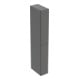 Geberit Armoire haute 2 tiroirs, largeur 24 cm, lava mat-1
