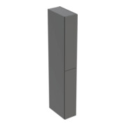 Geberit Armoire haute 2 tiroirs, largeur 24 cm, lava mat