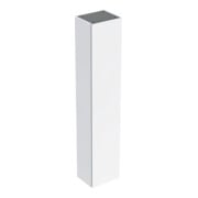 Geberit Armoire haute 36x180x29,1 cm, 1 porte, blanc laqué brillant