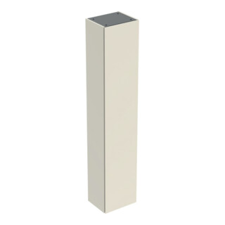 Geberit Armoire haute 36x180x29,1 cm, 1 porte, gris sable/laqué brillant