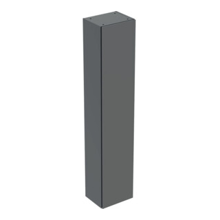 Geberit Armoire haute 36x180x29,1 cm, 1 porte, lava/laqué mat