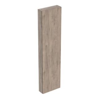 Geberit Armoire haute 45x180x15 cm, 1 porte, noyer/structure mélaminée