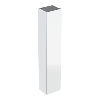 Geberit Armoire haute Acanto 1 porte, L. 36 cm, blanc brillant