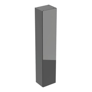 Geberit Armoire haute Acanto 1 porte, L. 36 cm, blanc brillant