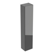 Geberit Armoire haute Acanto 1 porte, L. 36 cm, blanc brillant