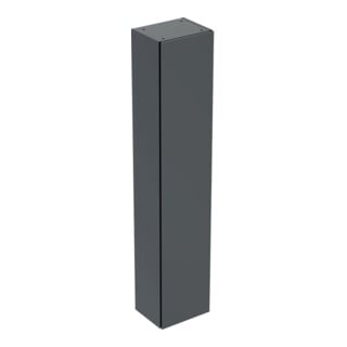 Geberit Armoire haute One 36x180x29,1 cm, 1 porte, noir mat
