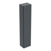 Geberit Armoire haute One 36x180x29,1 cm, 1 porte, noir mat