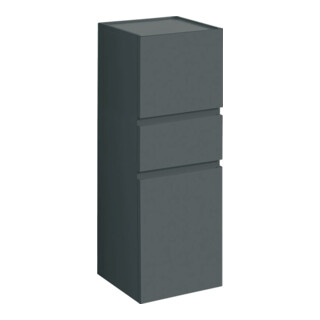 Geberit Armoire haute Renova Plan 39x105x36 cm, 2 portes, 1 tiroir, laqué mat