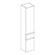 Geberit Armoire haute Renova Plan 39x180x36 cm, 2 portes, 1 tiroir, N, F. struct.-5