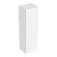 Geberit Armoire haute Smyle Square 36x118x29,9 cm, 1 porte, blanc brillant-1