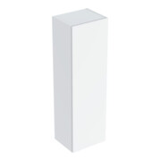 Geberit Armoire haute Smyle Square 36x118x29,9 cm, 1 porte, blanc brillant