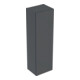 Geberit Armoire haute Smyle Square 36x118x29,9 cm, 1 porte, lave mat-1