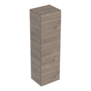 Geberit Armoire haute Smyle Square 36x118x29,9 cm, 1 porte, noyer ép.