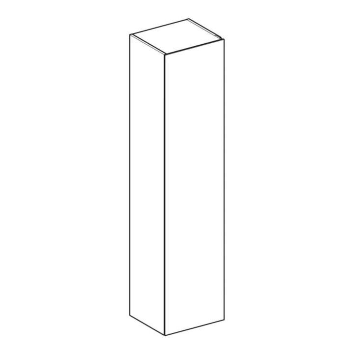 Geberit Armoire haute Xeno2 40x170x35,1 cm, 1 porte, blanc brillant