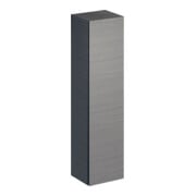 Geberit Armoire haute Xeno2 40x170x35,1cm, 1 porte, structuré/gris foncé