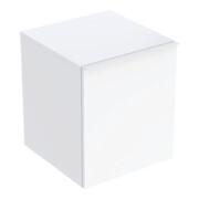 Geberit Armoire latérale Acanto 1 tiroir, 1 tiroir intérieur, L. 46 cm, blanc brillant