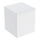 Geberit Armoire latérale Acanto 1 tiroir, 1 tiroir intérieur, L. 46 cm, blanc mat-1