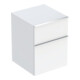Geberit Armoire latérale iCon 45x60x47,6 cm, 2 portes, blanc laqué brillant/Gr. vc-1