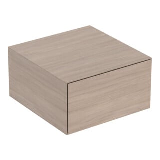 Geberit Armoire latérale One 45x24,5x47 cm, 1 porte, chêne/bois mélaminé