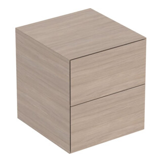 Geberit Armoire latérale One 45x49,2x47 cm, 2 portes, chêne/bois mélaminé