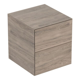 Geberit Armoire latérale One 45x49,2x47 cm, 2 portes, chêne naturel/mélaminé bois