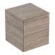 Geberit Armoire latérale One 45x49,2x47 cm, 2 portes, chêne naturel/mélaminé bois-1