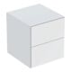 Geberit Armoire latérale One 45x49,2x47 cm, 2 tiroirs, blanc mat-1