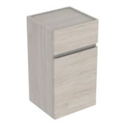 Geberit Armoire latérale Renova Plan 39x70x36 cm, 1 porte, 1 tiroir, N he, F. struct.