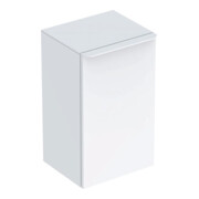 Geberit Armoire latérale Smyle Square gauche, 36x60x32,6 cm, blanc brillant, 1 porte