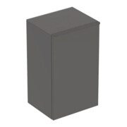 Geberit Armoire latérale Smyle Square gauche, 36x60x32,6 cm, lave mat, 1 porte