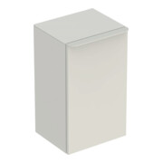 Geberit Armoire latérale Smyle Square gauche, 36x60x32,6 cm, sable brillant, 1 porte