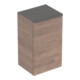 Geberit Armoire latérale Smyle Square L, 36x60x32,6 cm, bois noyer épais, 1 porte-1