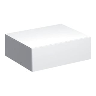 Geberit Armoire latérale Xeno2 58x20x46,2 cm, avec tiroir, blanc laqué brillant