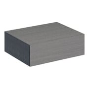Geberit Armoire latérale Xeno2 58x20x46,2cm, avec tiroir, structuré/noir-gris