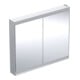Geberit Armoire miroir One 105x90x15 cm, AL el, avec ComfortL, 2 portes-1