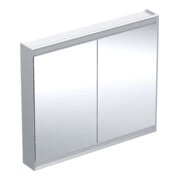 Geberit Armoire miroir One 105x90x15 cm, AL el, avec ComfortL, 2 portes