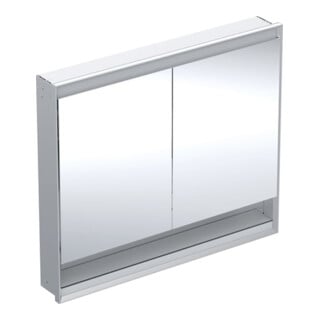 Geberit Armoire miroir One 105x90x15 cm, AL el, avec N + ComL, 2 portes