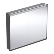 Geberit Armoire miroir One 105x90x15cm, s m/Al pb, m ComL, 2 portes